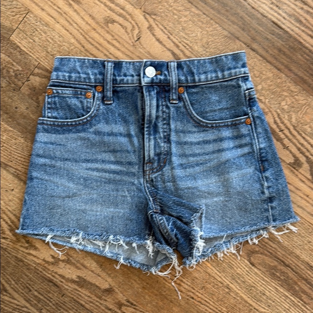 Madewell The Perfect Jean Short in Blue Sz 23